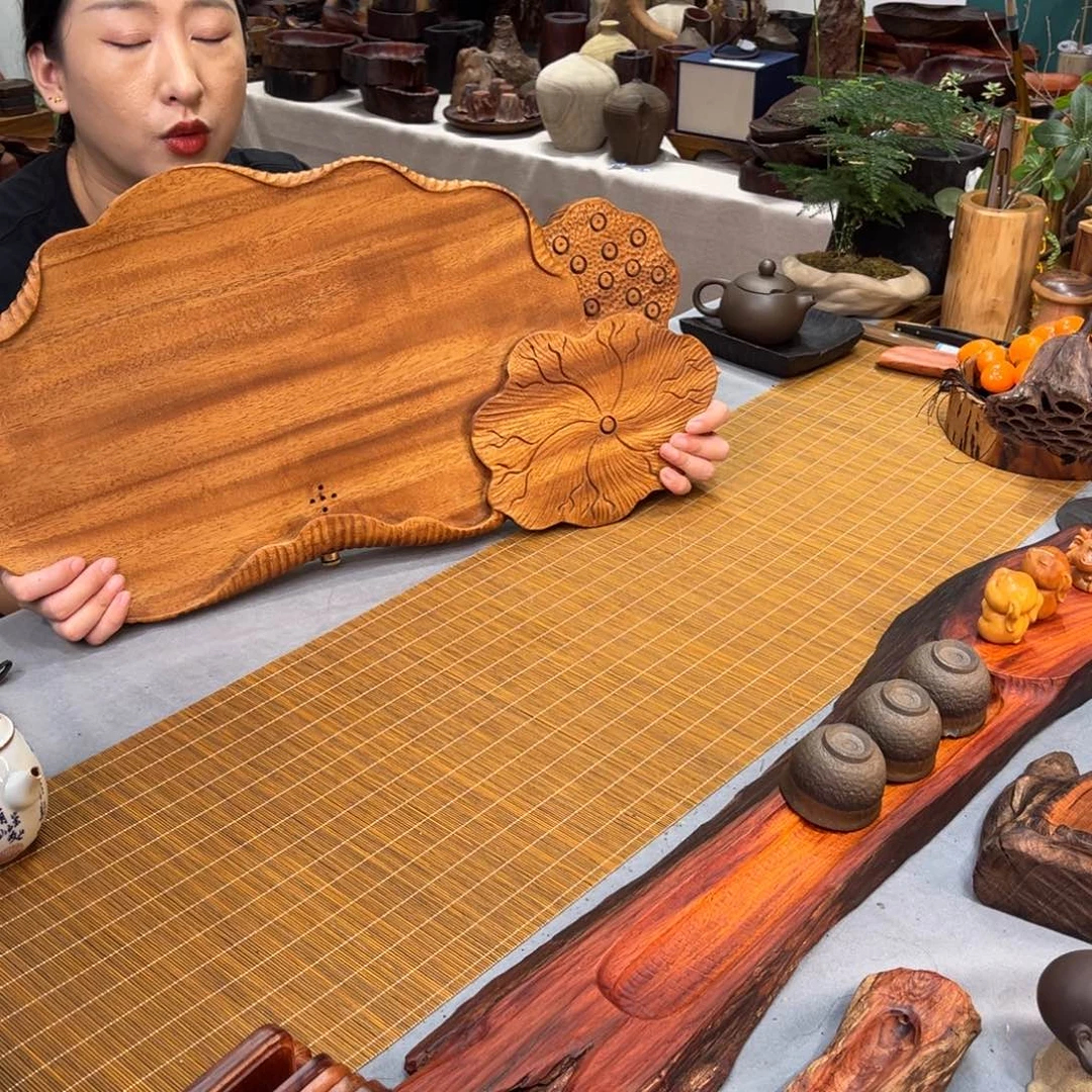 南美胡桃福利茶盘