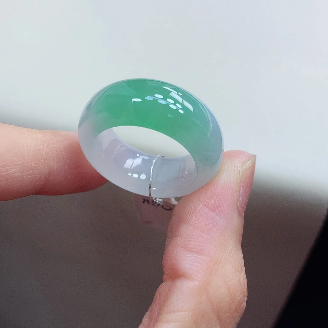 未镶嵌戒指翡翠16-17号