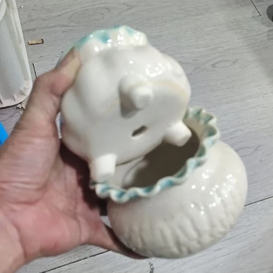 微瑕陶瓷花盆满12包邮