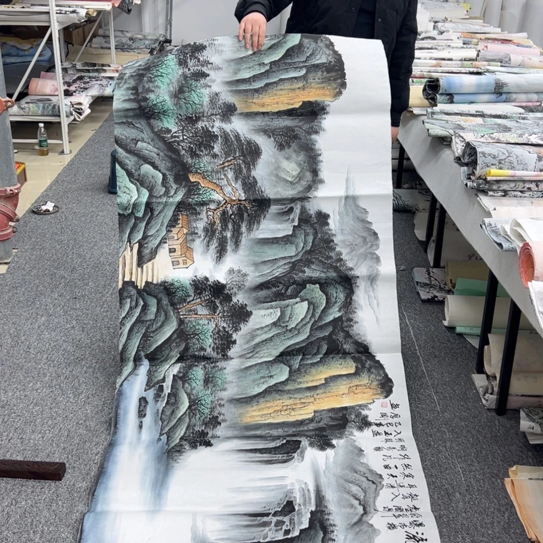 国画卖字画的小老板