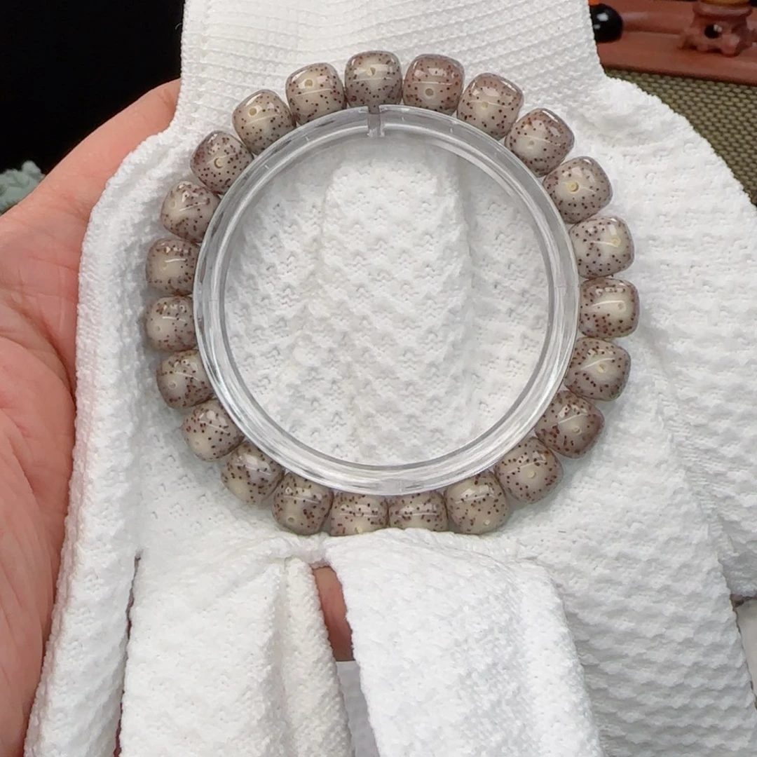 星月菩提手串果冻针尖星10*9