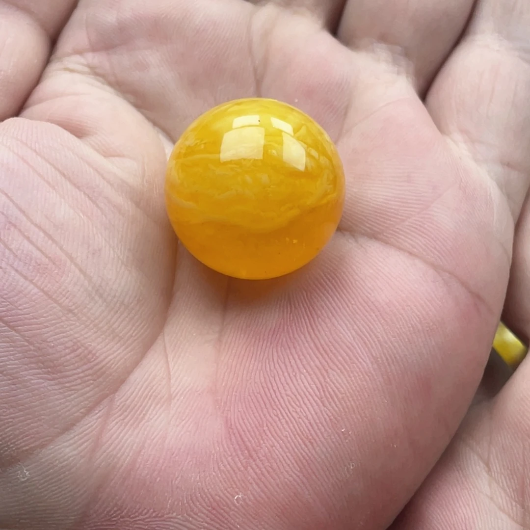 琥珀颈饰未镶嵌琥珀蜜蜡24.9粉