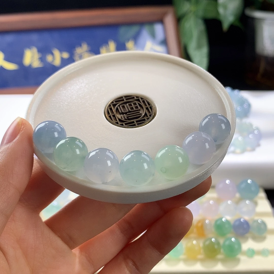 翡翠散珠翡翠珠子