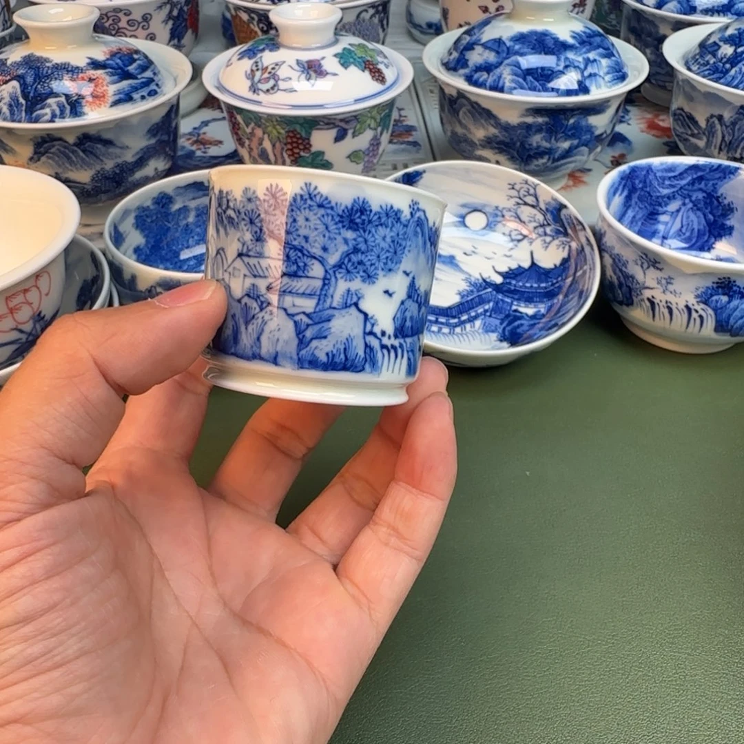 陶纯手工纯手绘茶具279