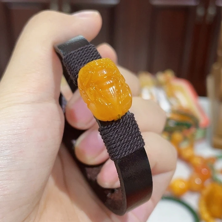 手链蜜蜡未镶嵌手串