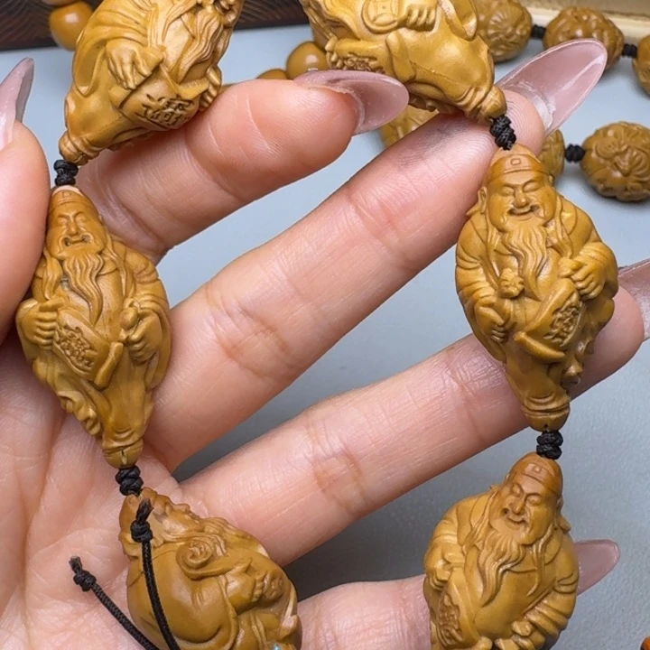 橄榄核手串/手链财神