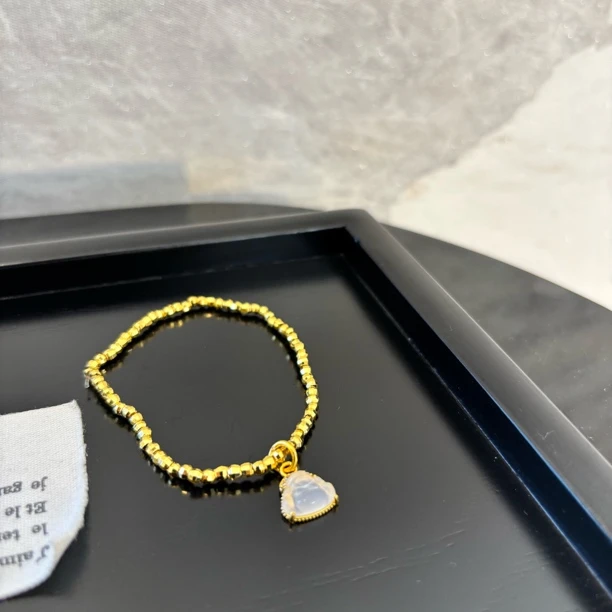 铜合金手链 白fo黄色手链SL1975