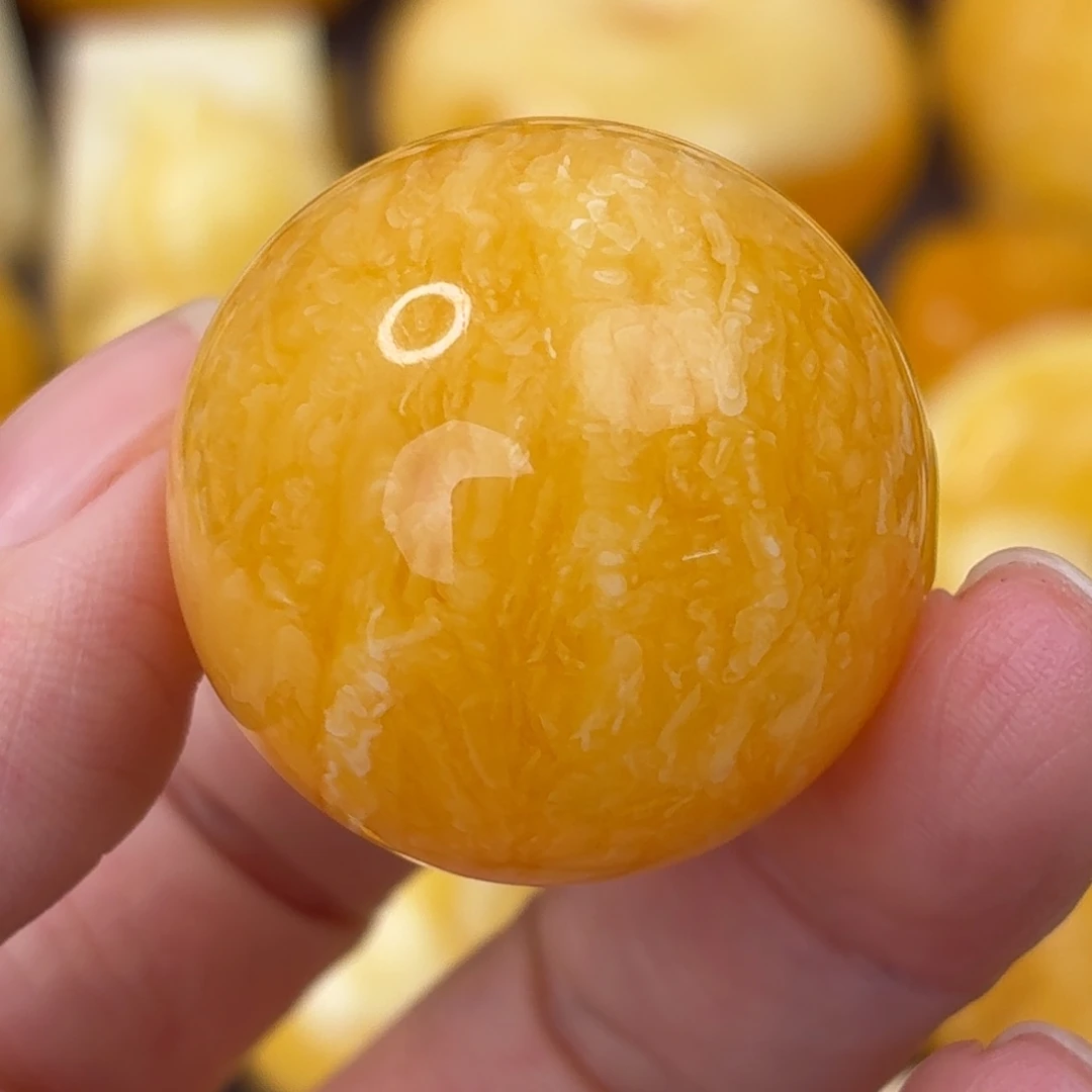 蜜蜡未镶嵌吊坠(不含链)虎皮珠