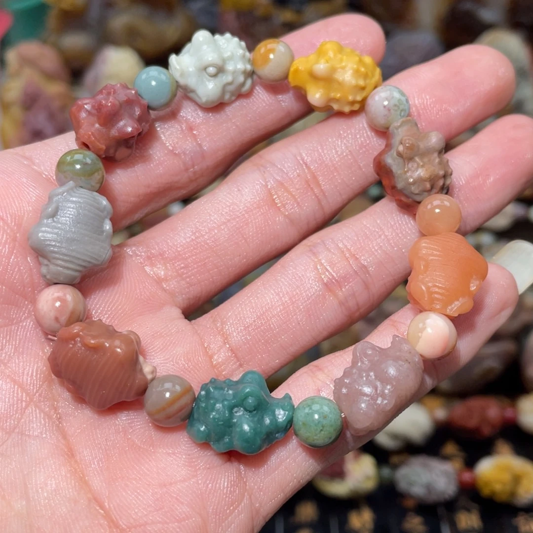 石英质玉未镶嵌手链