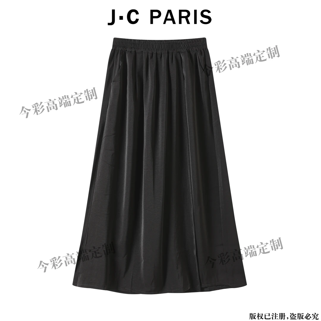 1027  裤裙设计垂感轻奢阔腿裤