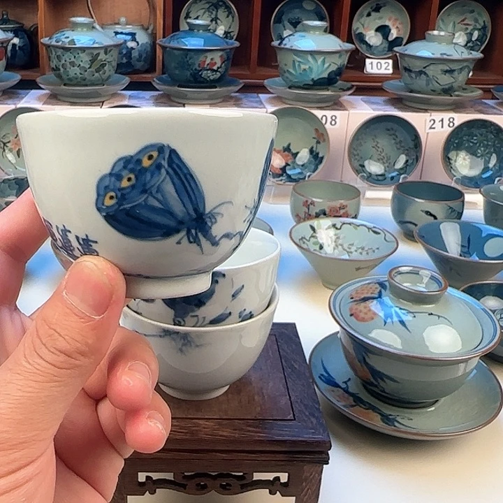 景德镇陶瓷陶瓷杯茶具