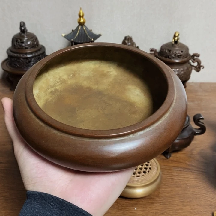 铜盛世铜炉铜器工艺品