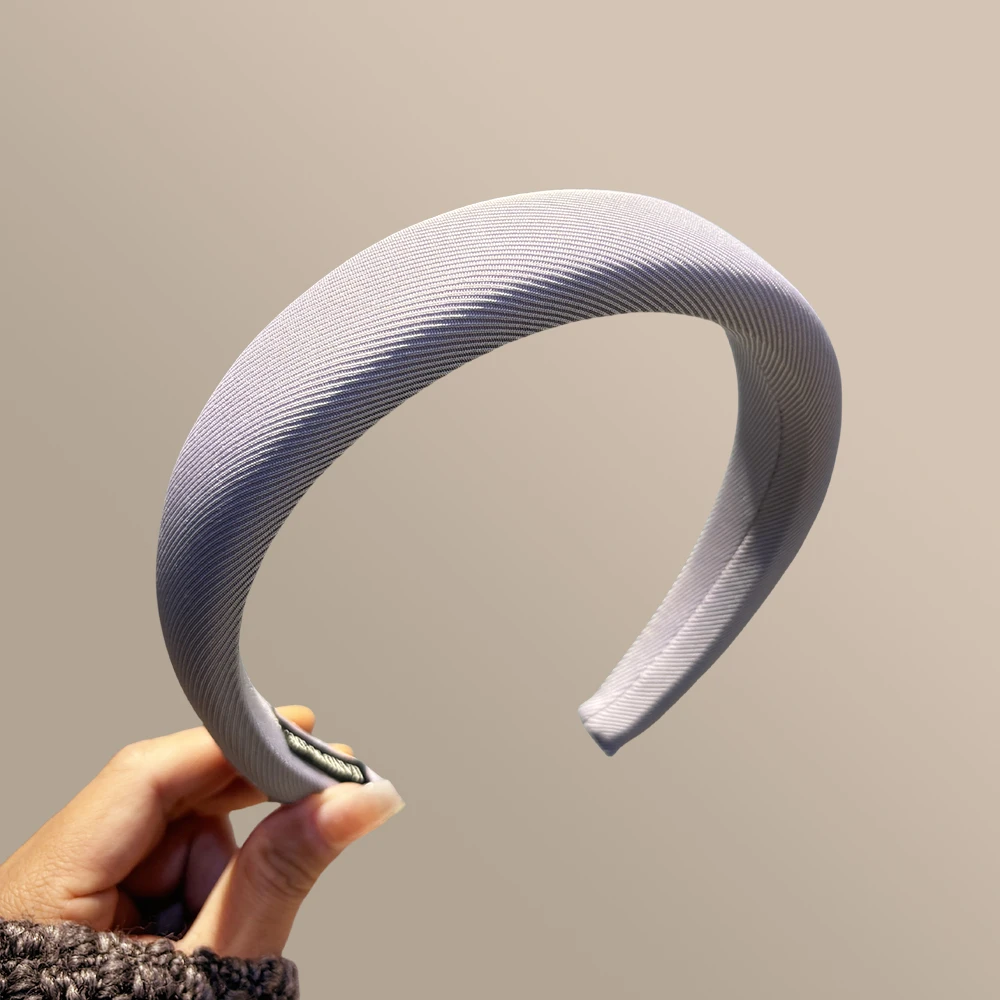 复古高颅顶发卡海绵发箍宽边女百搭网红外出洗脸压发头箍头饰