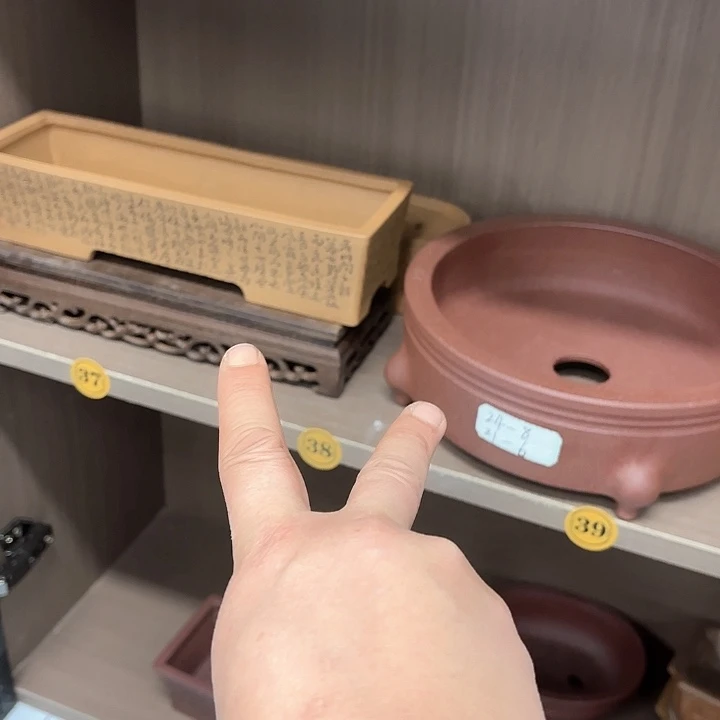 紫砂花盆任紫砂的味道很好