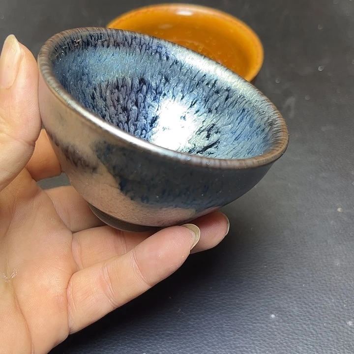 茶盏建盏百花8.8口径