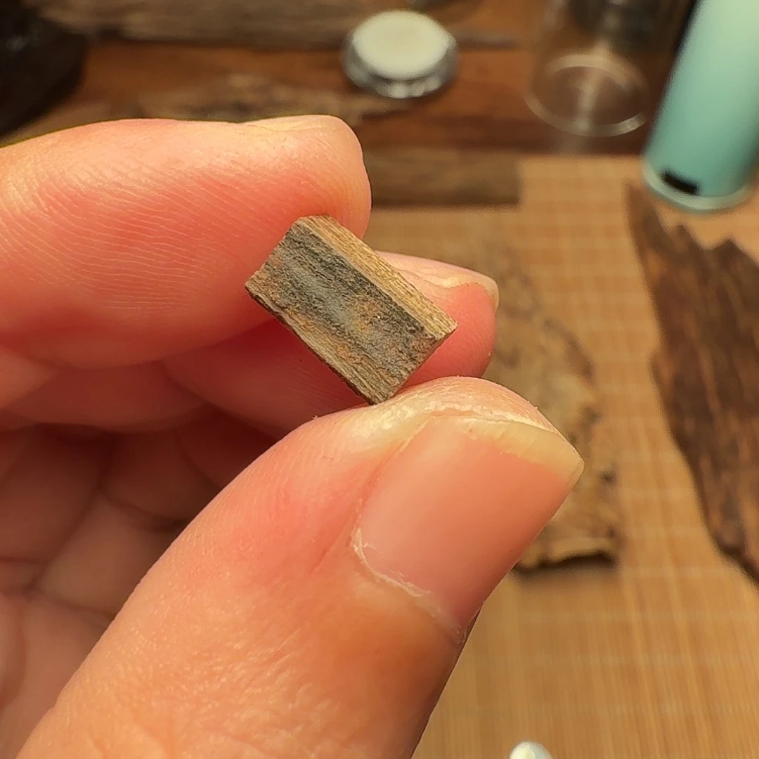 沉香正区文莱黑棋碎料