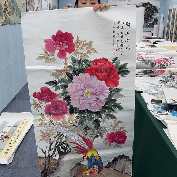 国画纯手绘国画作品大放漏