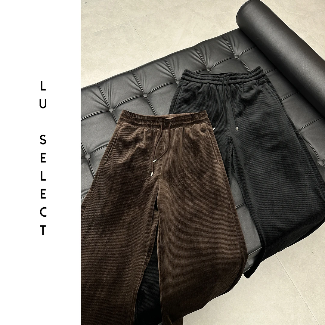 Lu SELECT 宽松休闲卫裤 K641