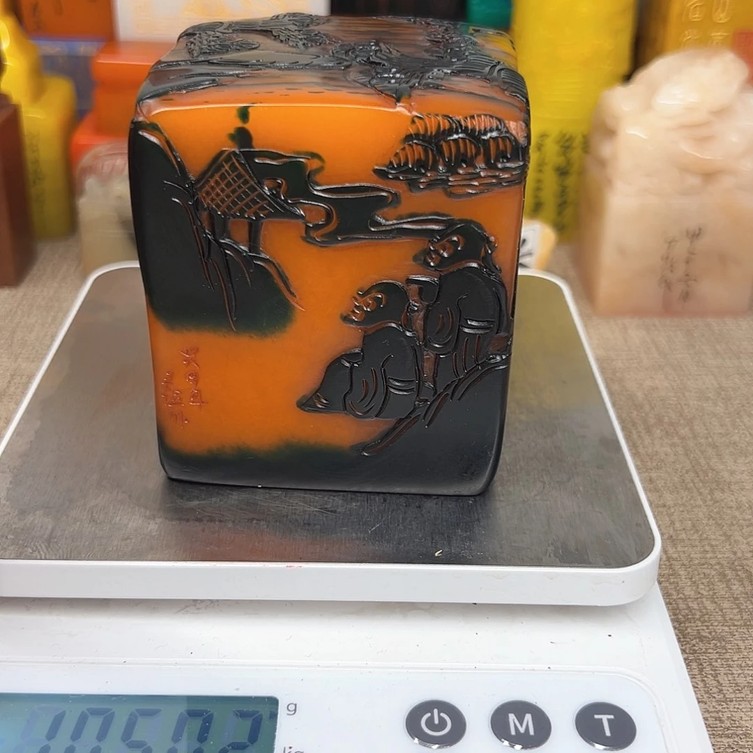 寿山石印石精品印章