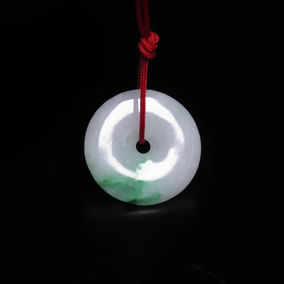 民国翡翠平安扣/MZ535083/翡翠/民族文物