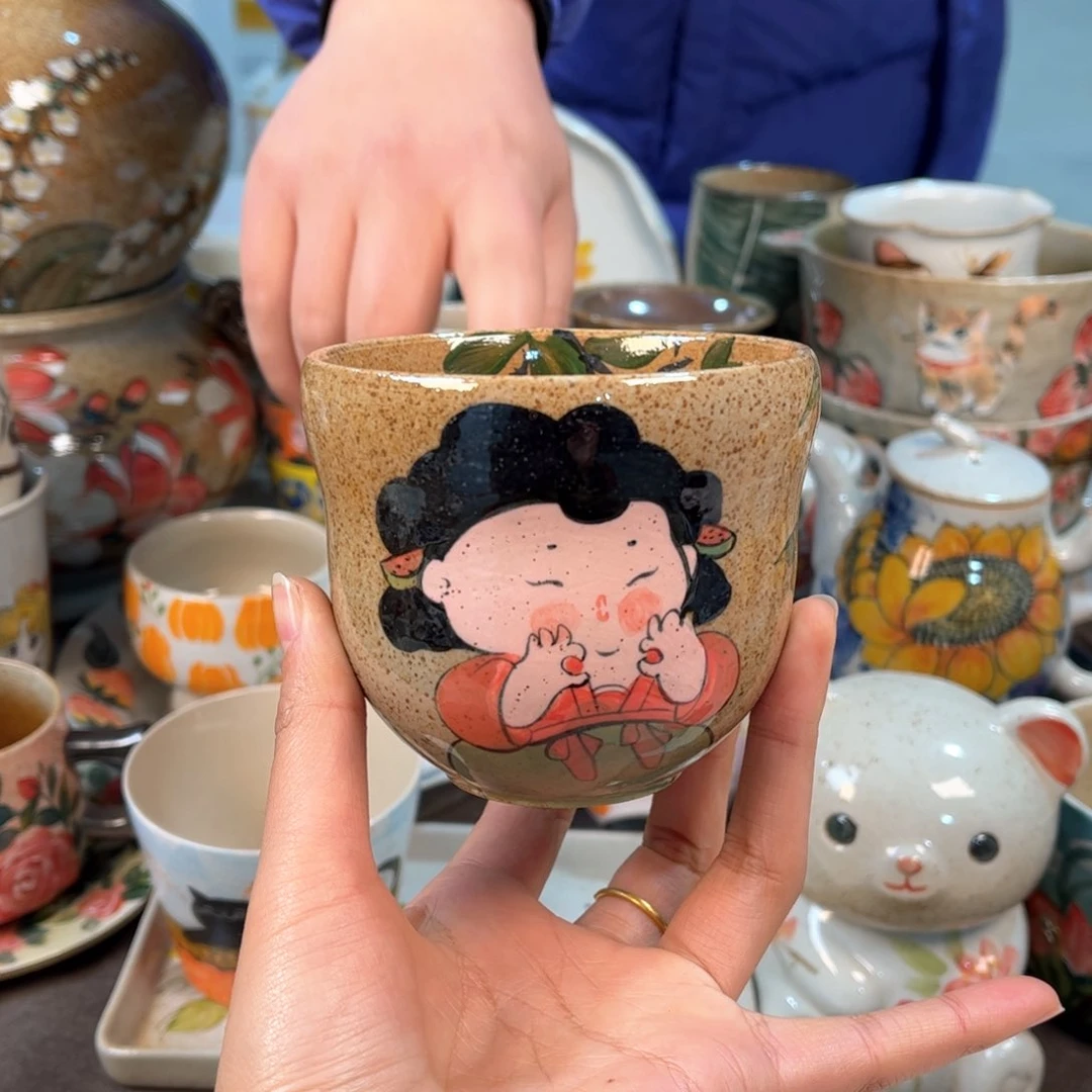 景德镇陶瓷手工杯