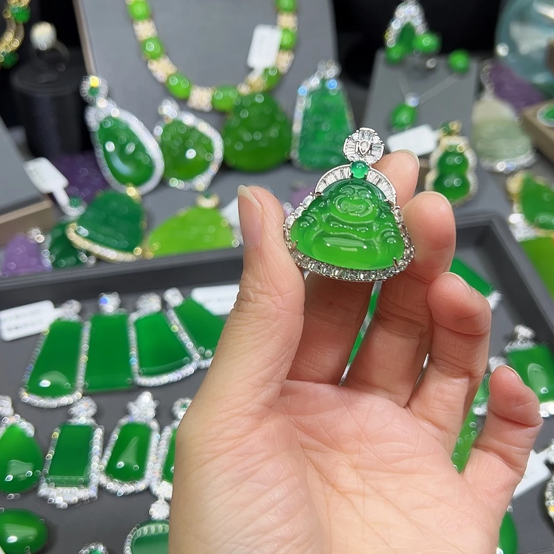 玛瑙/玉髓合金颈饰