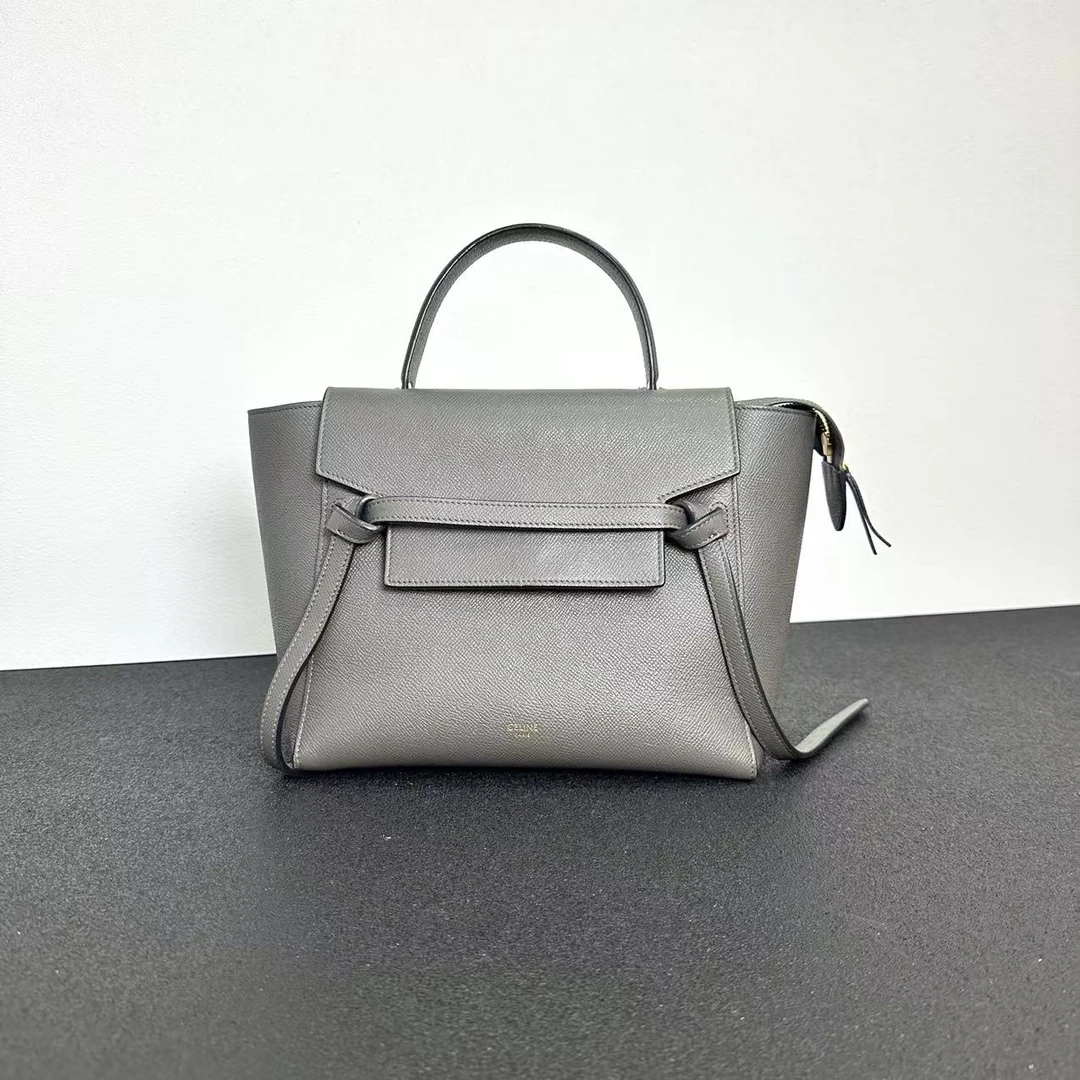 99新 Celine/思琳 壹所奢品/鲶鱼中号单肩腋下包/yy
