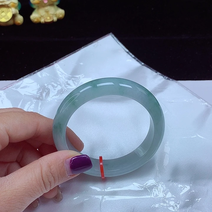 未镶嵌手镯翡翠圈口54