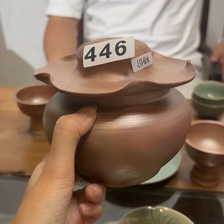 龙泉云间青瓷小米茶器