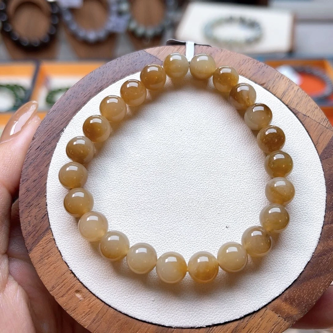 和田玉未镶嵌手串A30卡8