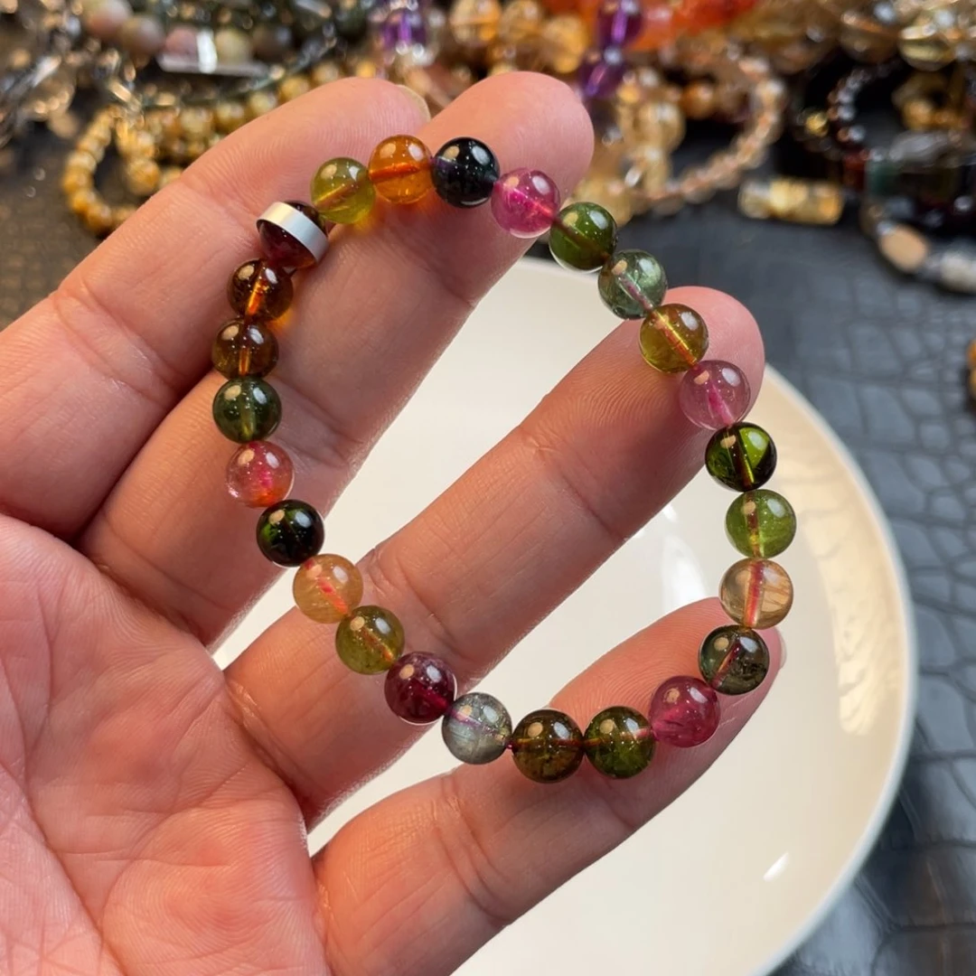 手链未镶嵌碧玺b789碧玺