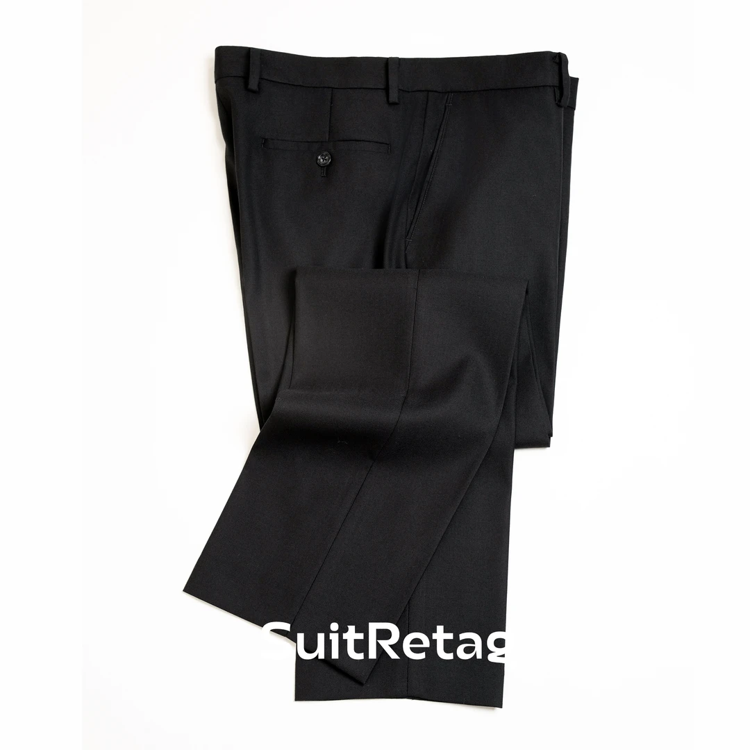 【SR】紫标系列 曜石黑|羊毛商务男士西裤