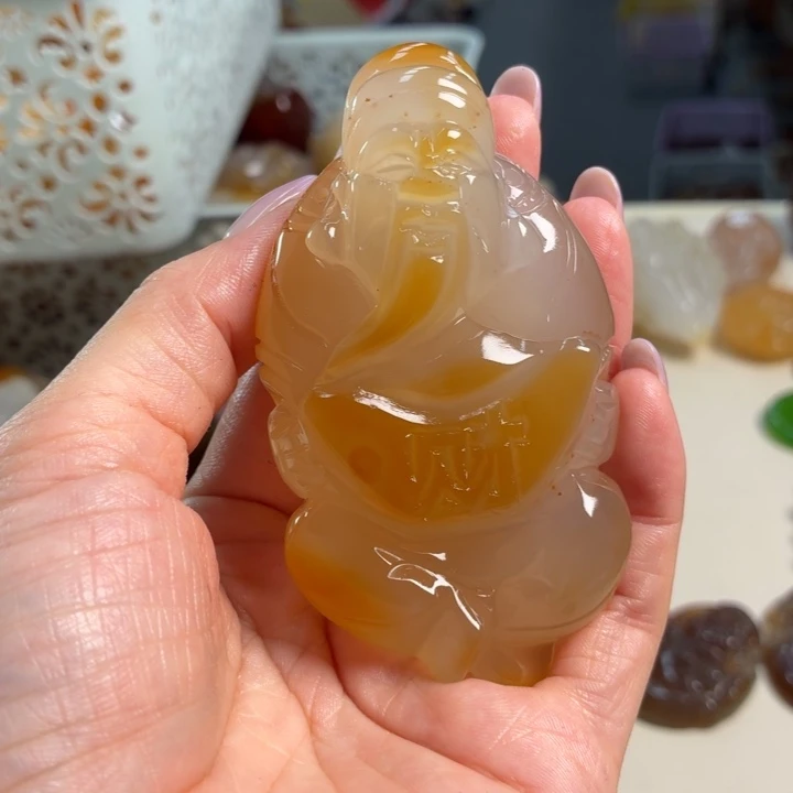玛瑙/玉髓未镶嵌吊坠(不含链)