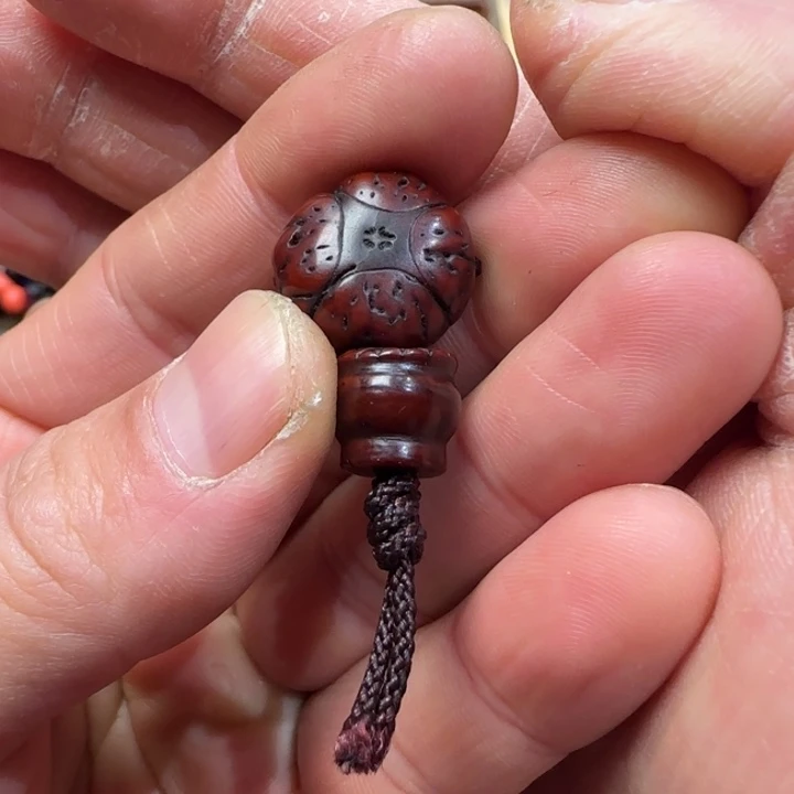 阿*藏传老物件念珠配饰