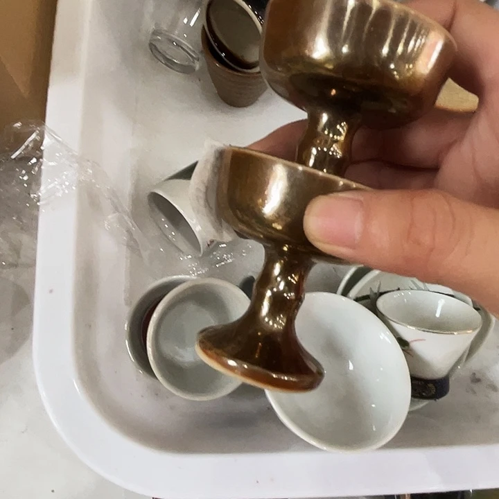 陶瓷中古回流瓷器不保全新月