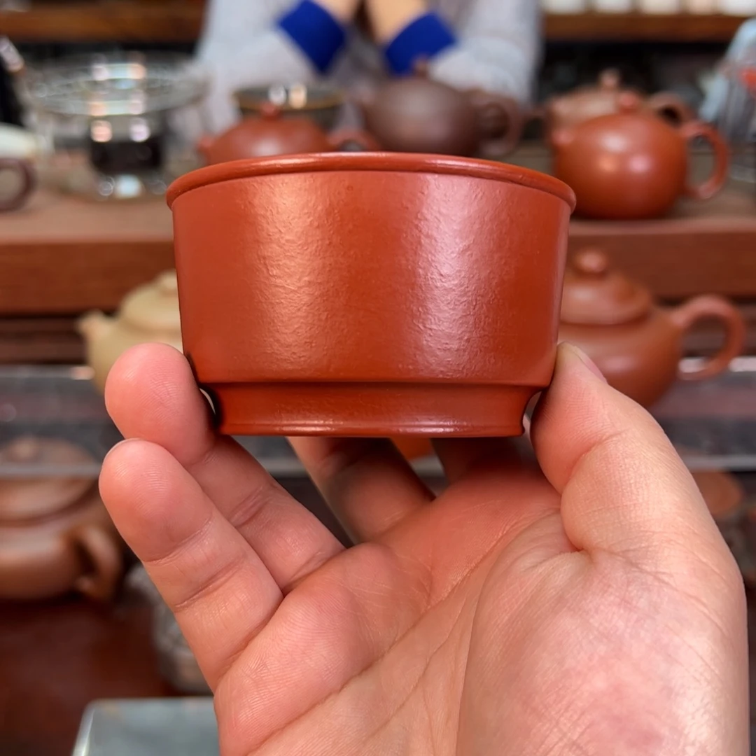 翡**子朱泥大红袍100cc手工