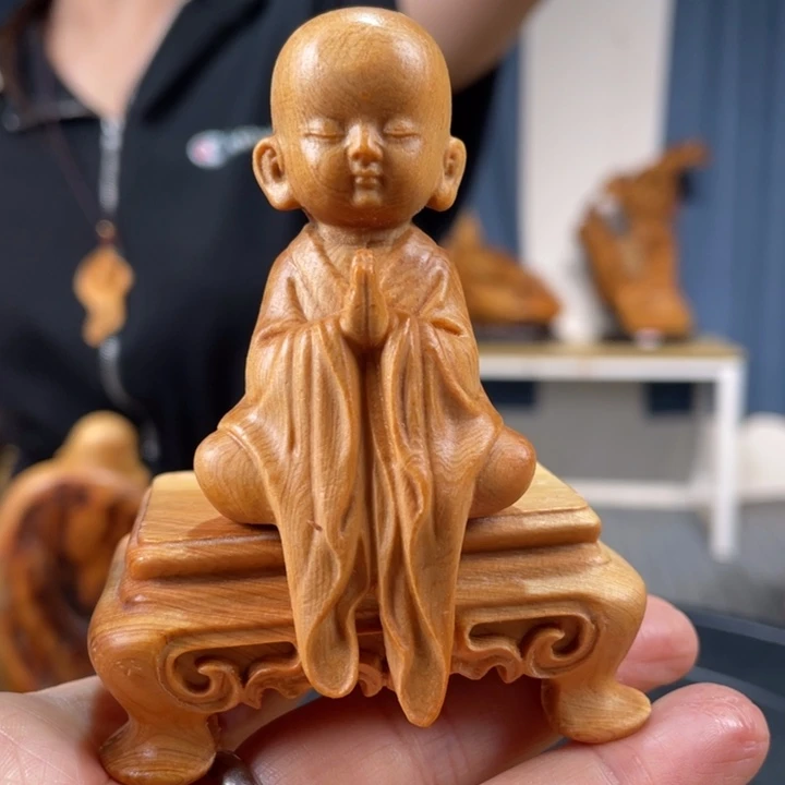 柏木（崖柏）手把件