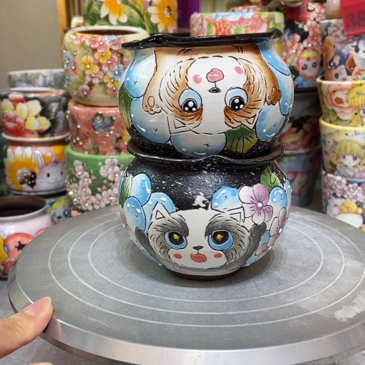 景德镇艺术手绘作品