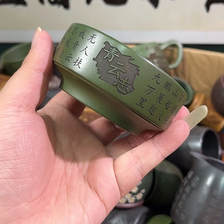 茶杯紫砂全手工紫砂主人杯