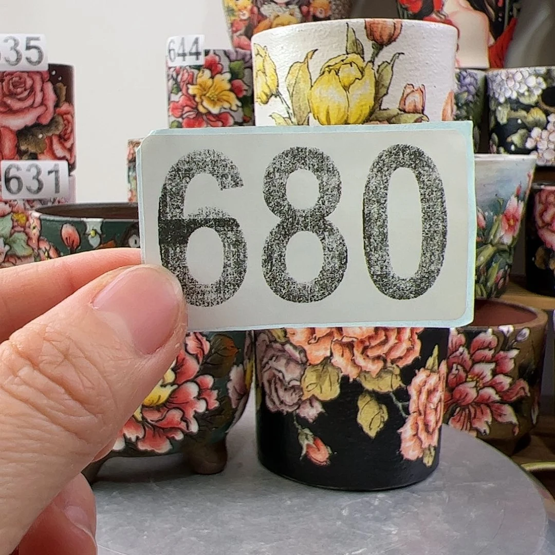 景德镇陶瓷花盆蓝*灵景德镇陶瓷花盆