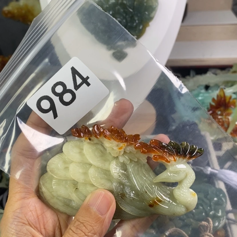 【闪购商品】岫玉发饰未镶嵌2**8发簪
