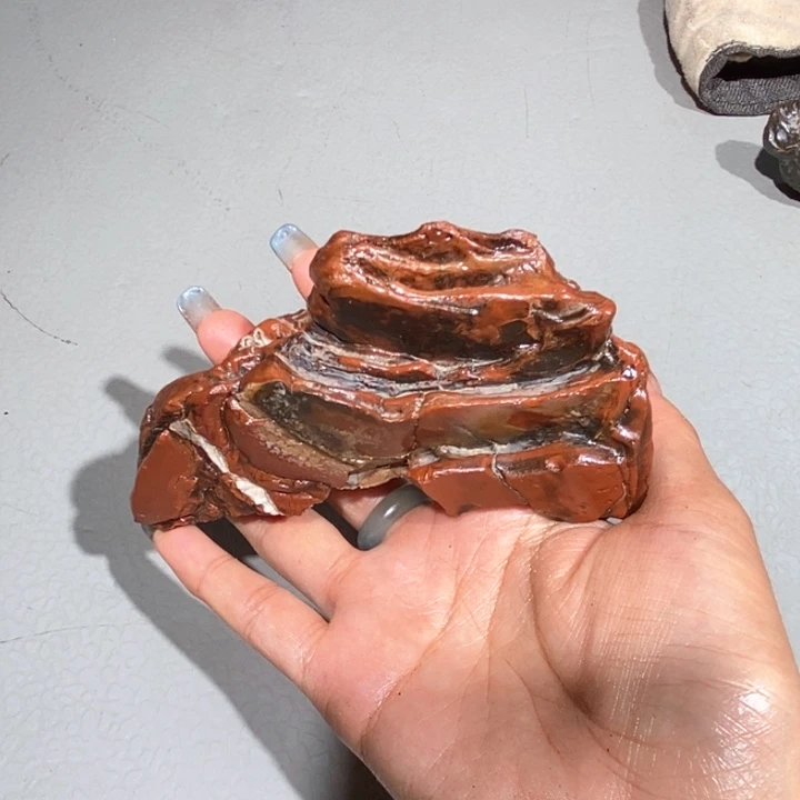 玛瑙/玉髓车挂合金石****缘108