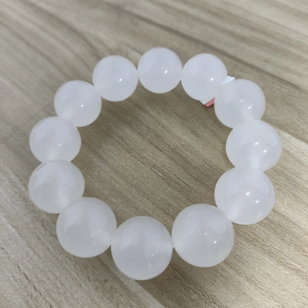 Y W003 556   精品手串   白月光菩(无礼盒)