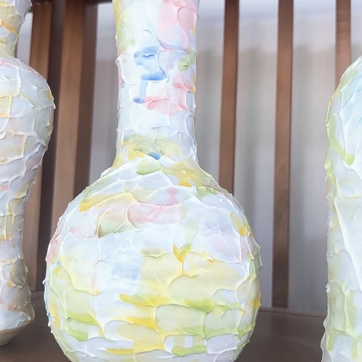 陶瓷花花摆件，花束