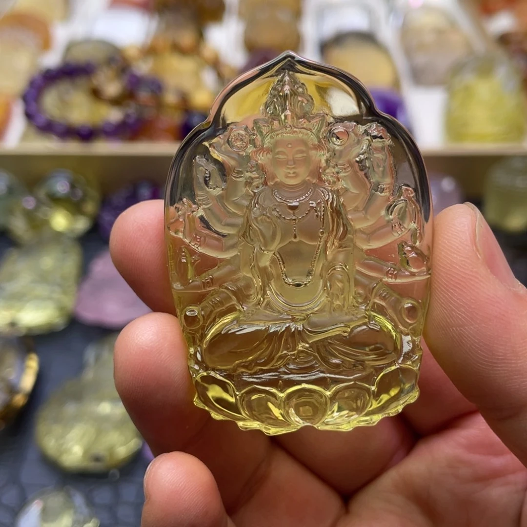 水晶颈饰未镶嵌定制