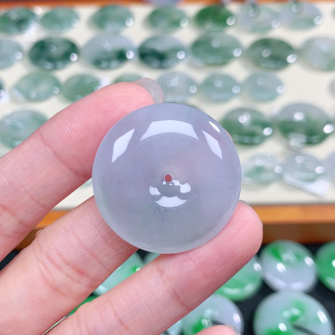 翡翠未镶嵌颈饰天然缅甸翡翠