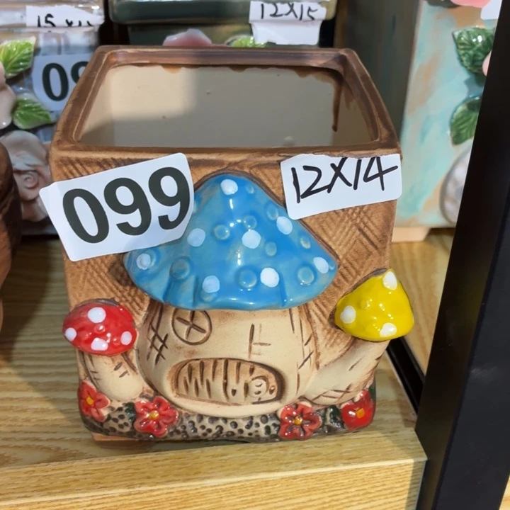 多肉花盆满15包邮