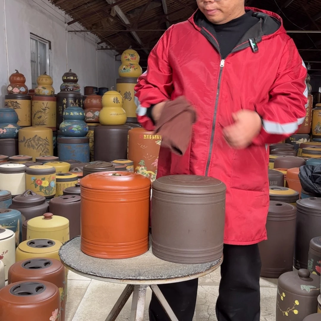 紫砂茶叶罐茶叶罐