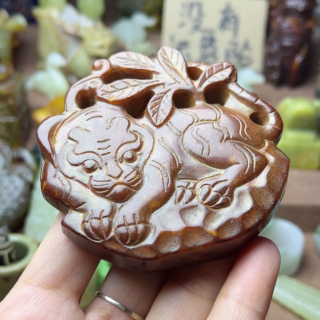 白玉菩提吊坠112。。