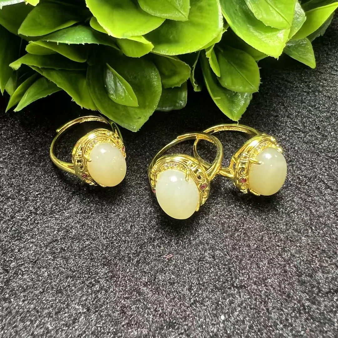 HT20【任会长珠宝】和田玉戒指-活口-多样性只发一件